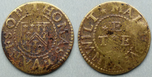 Malmesbury, Thomas Evanfs farthing